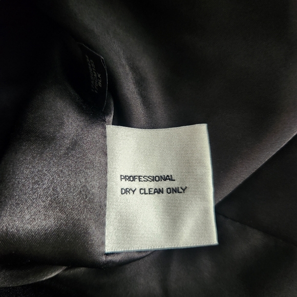 Kenneth Cole New York Womens 8 Black Wool Blend Walker Coat - Picture 12 of 12